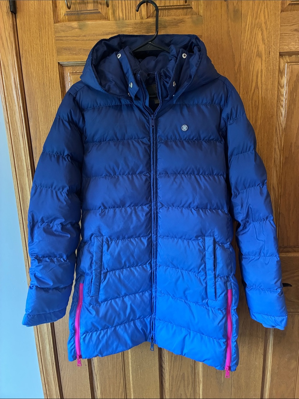 G/Fore Women's Ombre Longline Puffer Jacket Blueprint  $395